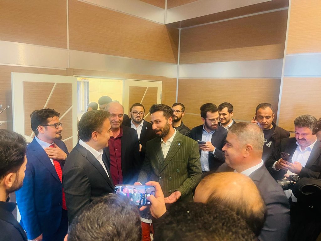 Deva Partisi Genel Başkanı Ali Babacan Şanlıurfa’da