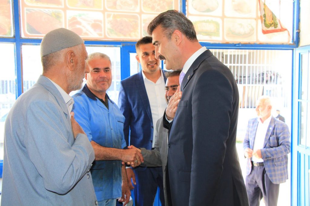 Milletvekili Adayı Hacı Almas”ın Bugünkü Durağı Bozava ve kırsal Mahalleleri Oldu