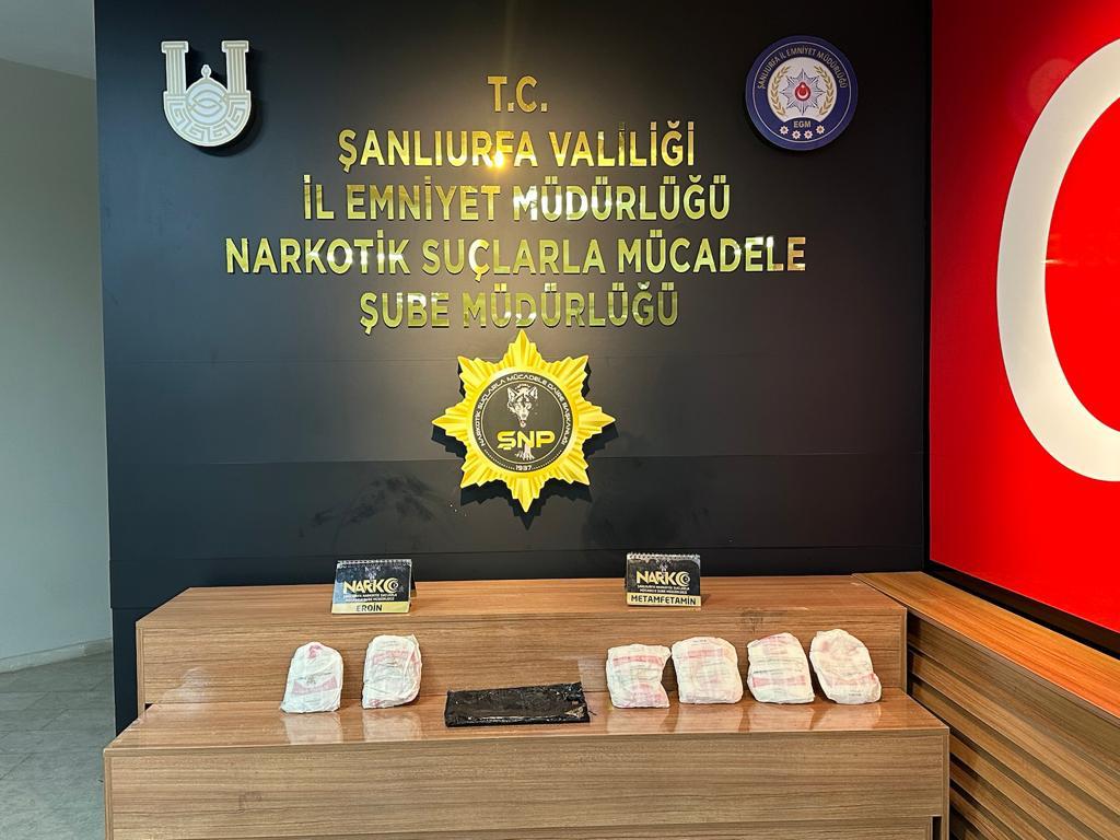 Şanlıurfa”da Uyuşturucu Zanlısı Yakalandı