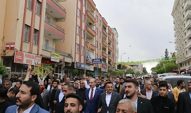 Başkan Yalçınkaya”dan Tarih Yazdık Teşekürler Akçakale”m
