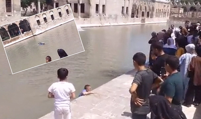 Şahadet getirip Balıklıgöl’e atladı!