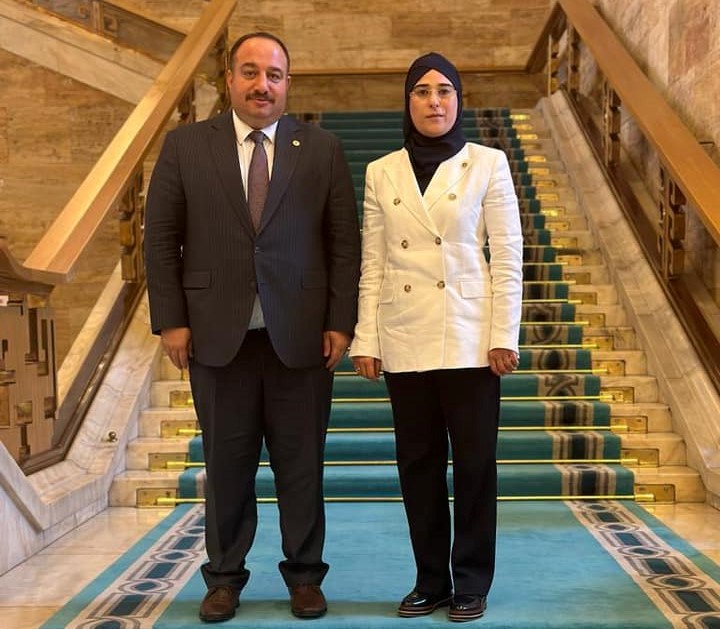 BAŞKAN EKİNCİ’DEN VEKİL YAZMACI’YA HAYIRLI OLSUN ZİYARETİ