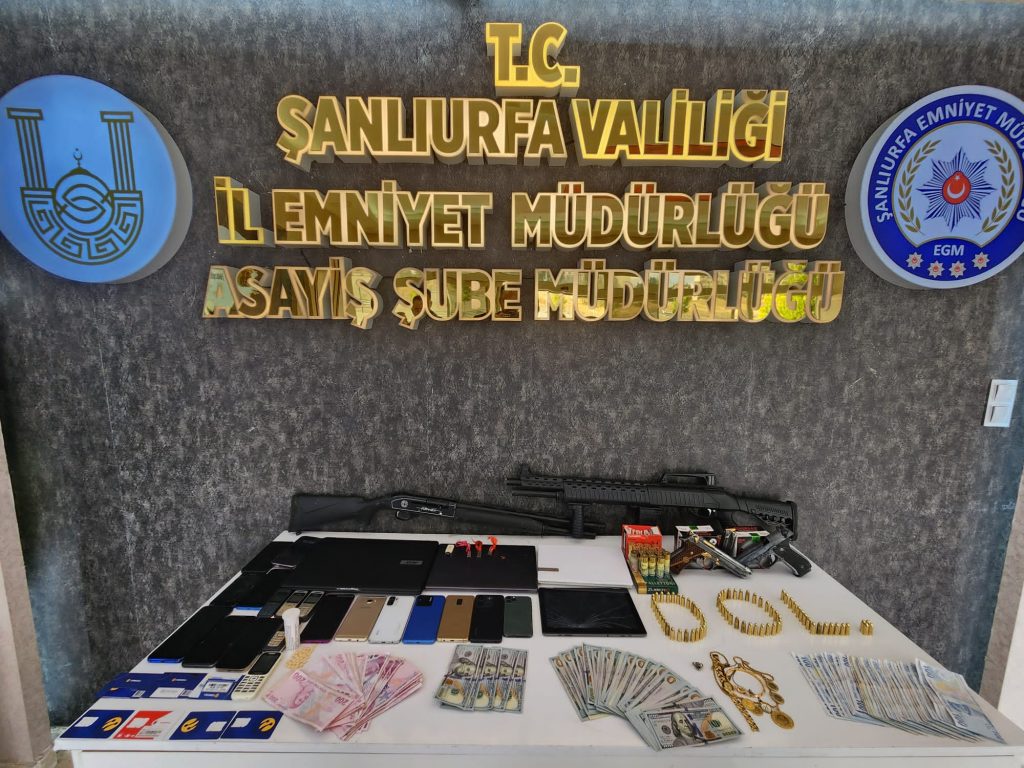 Şanlıurfa Emniyetin”den dev operasyon
