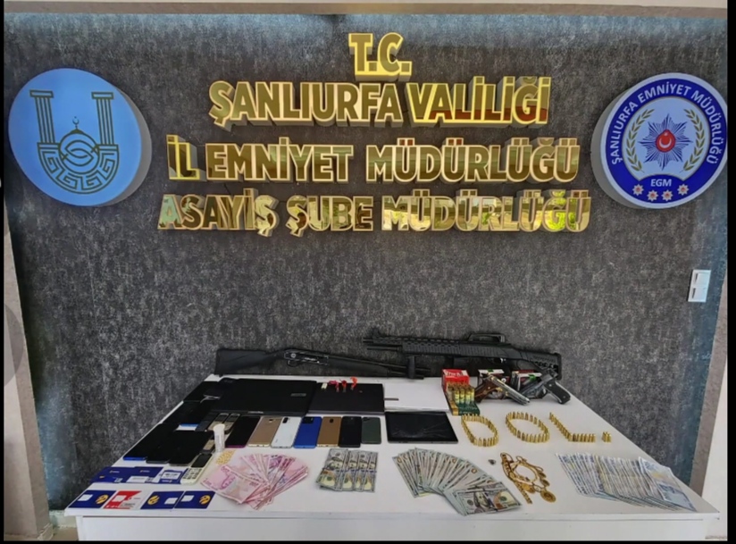 Şanlıurfa Asayişin”den büyük operasyon