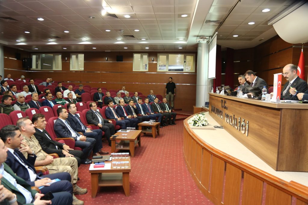 Şanlıurfa il koordinasyon kurulu 2023 yılı 3″cü toplantısı yapıldı