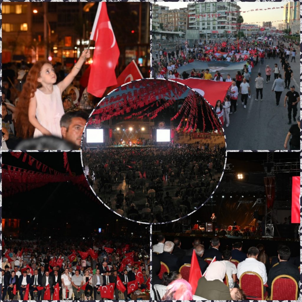 15 TEMMUZ DEMOKRASİ VE MİLLİ BİRLİK GÜNÜ ŞANLIURFA’DA COŞKUYLA KUTLANDI