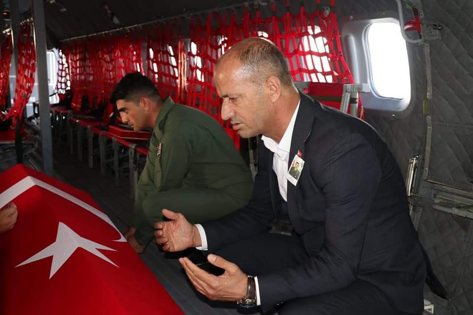 Başkan Yavuz’dan Şehit Asker için taziye mesajı