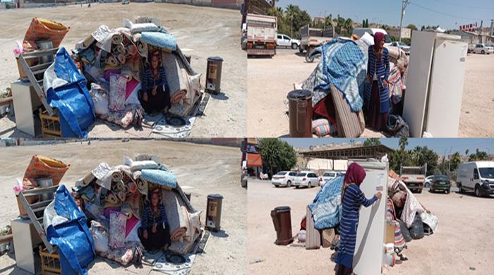 Şanlıurfa’da Evden Atılan Yaşlı Kadın Yetkililerden Yardım Bekliyor