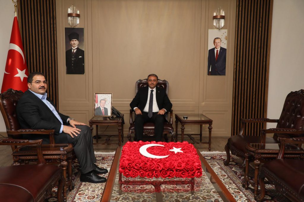 BAŞKAN CANPOLAT’TAN VALİ VE EMNİYET MÜDÜRÜNE ZİYARET
