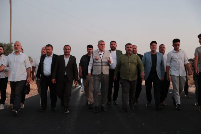 Büyükşehir Belediyesi 22 kilometrelik yolu hizmete açtı!