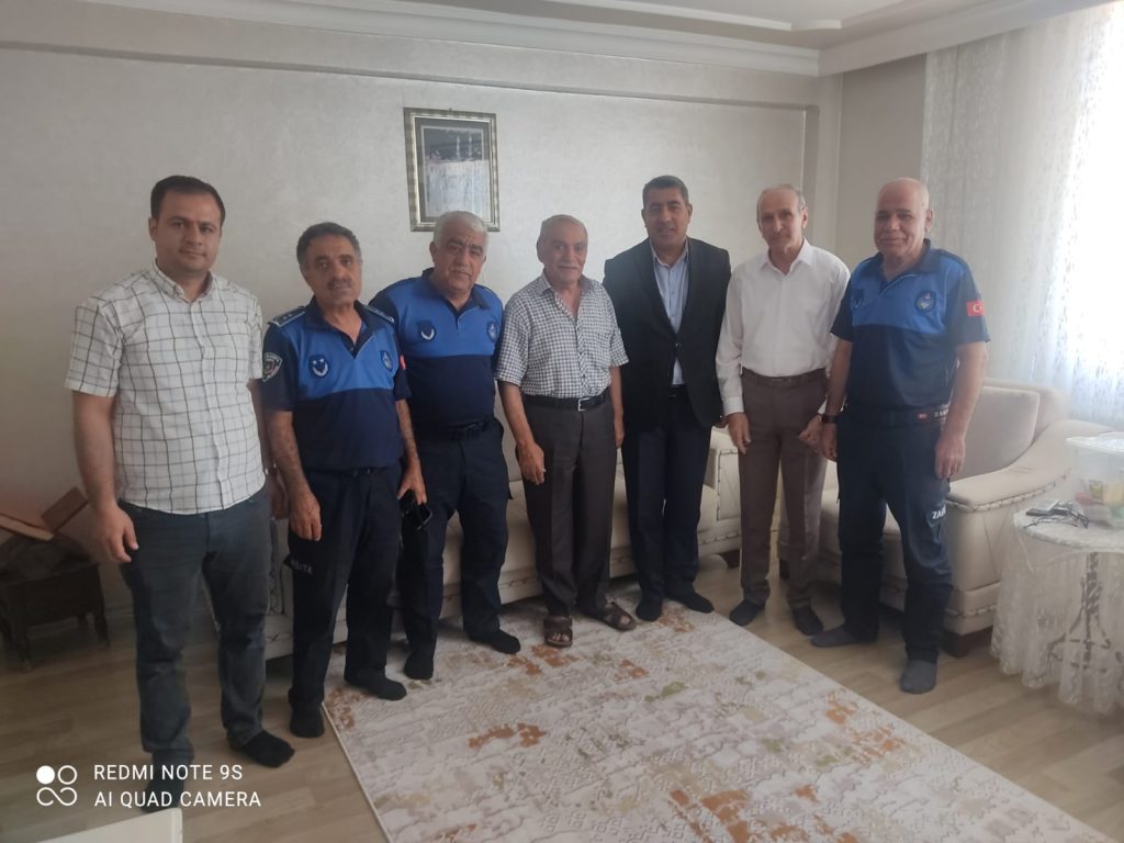 Zabıta Haftasından Emekli Zabıta Müdürlerine Anlamlı Ziyaret