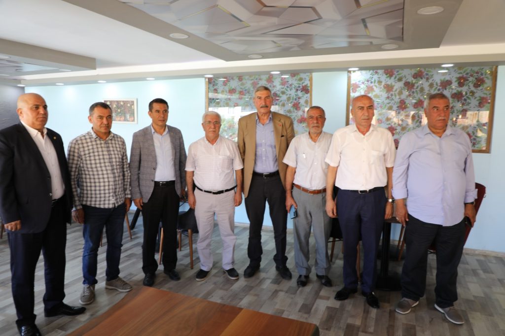EKİNCİ BASIN MENSUPLARI VE ODA BAŞKANLARI İLE BULUŞTU