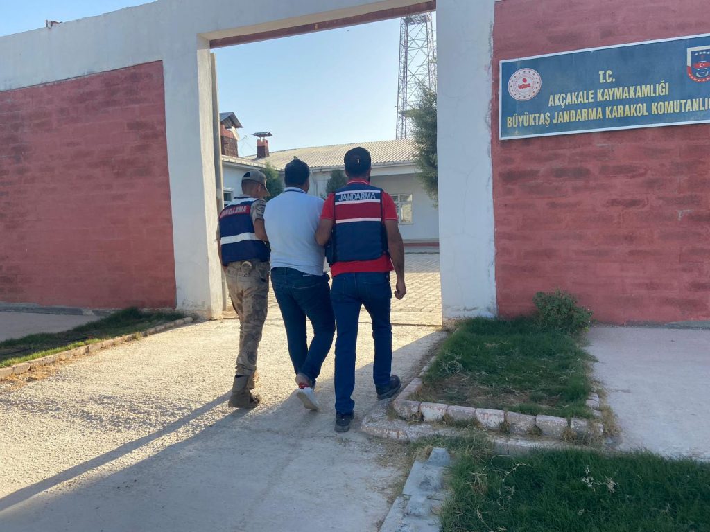 Akçakale’de Yakalandı