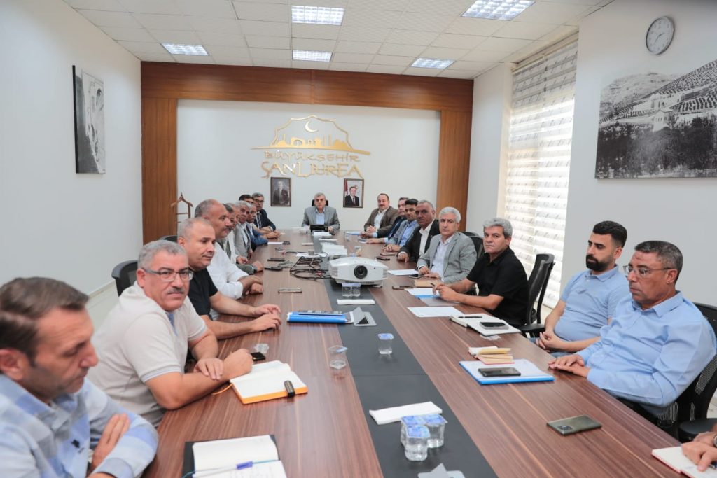 VİRANŞEHİR’DE YAPILAN VE YAPILACAK YATIRIMLAR DEĞERLENDİRİLDİ