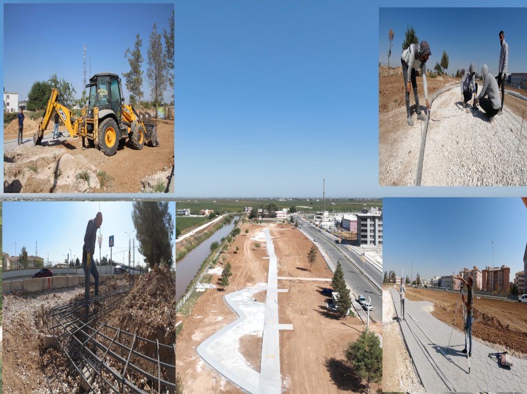 HARRAN’DA YENİ MESİRE ALANINDA ÇALIŞMALAR DEVAM EDİYOR