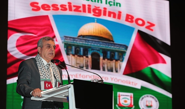Başkan Beyazgül,”İsrail ‘in Olduğu Hiçbir Yerde Huzur Yoktur”