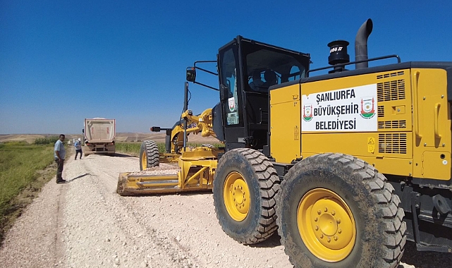 Büyükşehir’den Bozova’da Sathi Asfalt Çalışması