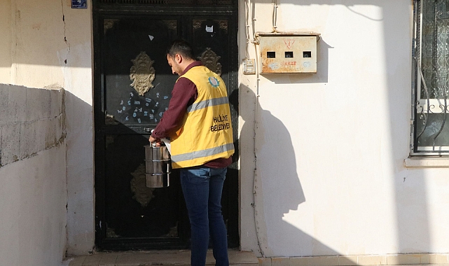 Haliliye Belediyesi Aşevi günlük 712 haneye 3 çeşit yemek ulaştırıyor