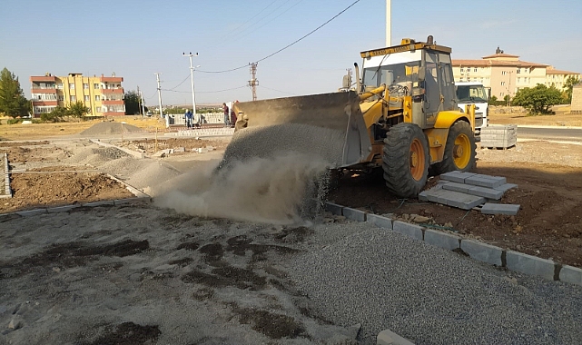 Siverek’te Yeni Parkların Yapımına Devam Ediyor