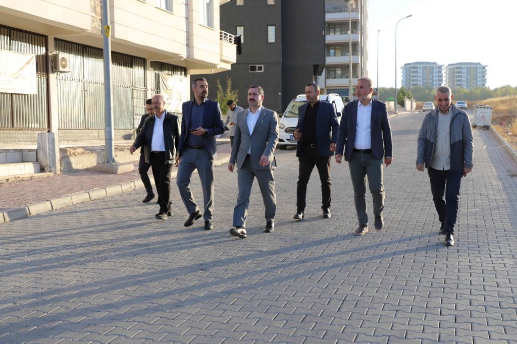 BAŞKAN BAYDİLLİ ALAN GEZİLERİNİ SÜRDÜRÜYOR