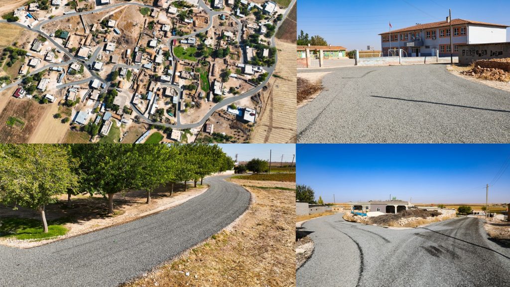 HARRAN BELEDİYESİ KIRSALDA ASFALTLAMA ÇALIŞMALARINI SÜRDÜRÜYOR