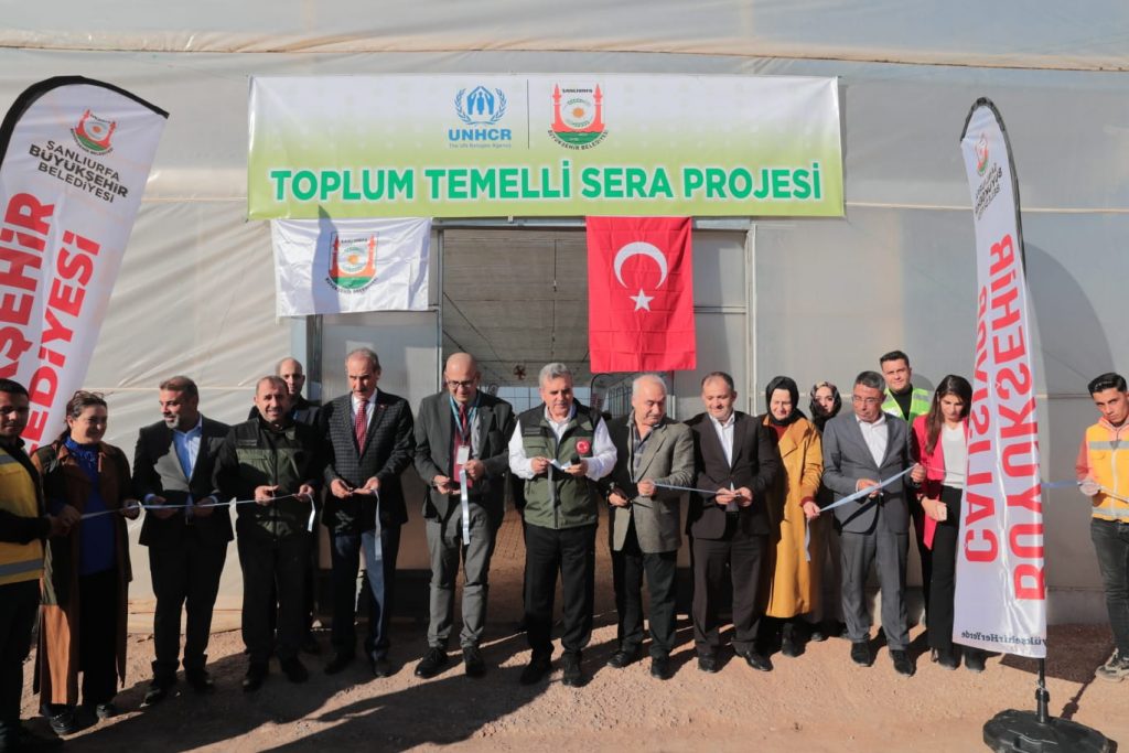 TOPLUM TEMELLİ SERA PROJESİNİN AÇILIŞI YAPILDI