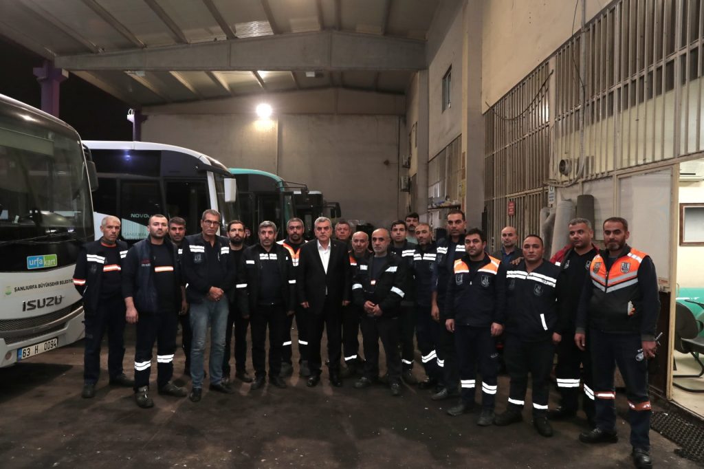 BAŞKAN BEYAZGÜL  BEL-SAN PERSONELLERİYLE BİR ARAYA GELDİ