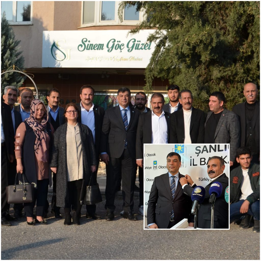 Urfa’da 2 Bin Kişi İYİ Parti’ye Katıldı Rozeti Emin Yetim Taktı