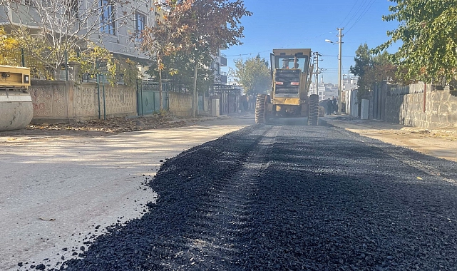 Siverek’te üstyapı yenileme çalışmaları aralıksız devam ediyor