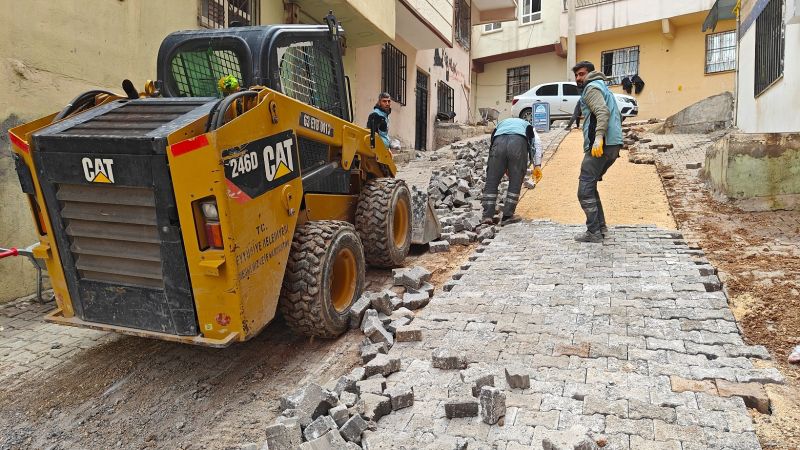 Eyyübiye Sokaklarında Yenileme Devam Ediyor