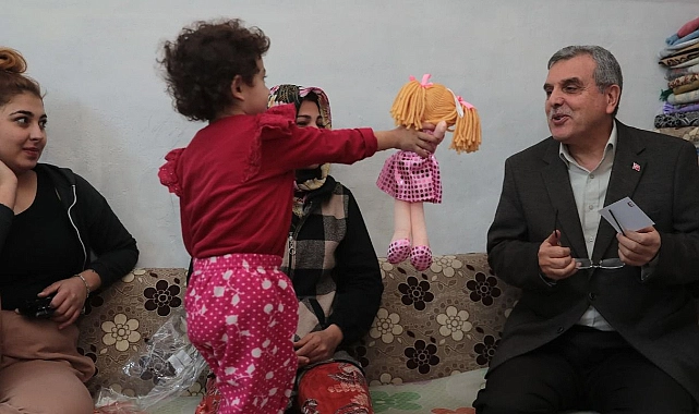 Başkan Beyazgül ev ziyaretlerine devam ediyor!