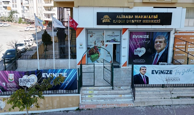 Büyükşehir belediyesi Ali Baba kadın destek merkezi hizmete sunuldu