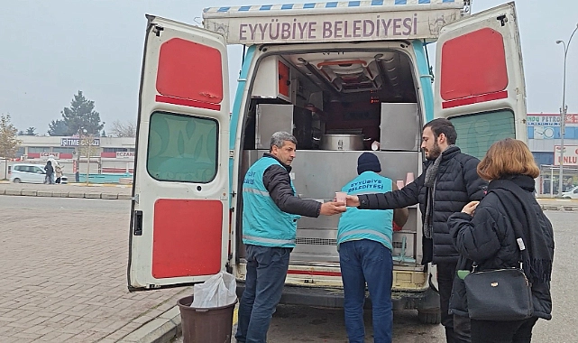 Eyyübiye’de Geleneksel Sabır Çorbası İkramı Başladı