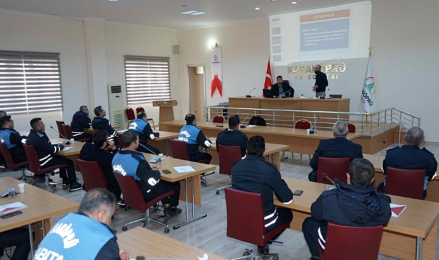 Karaköprü’de Zabıta Personeline Psikolojik Dayanıklılık Eğitimi