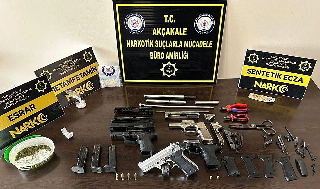 Şanlıurfa’da uyuşturucu operasyonu! 8 tutuklama