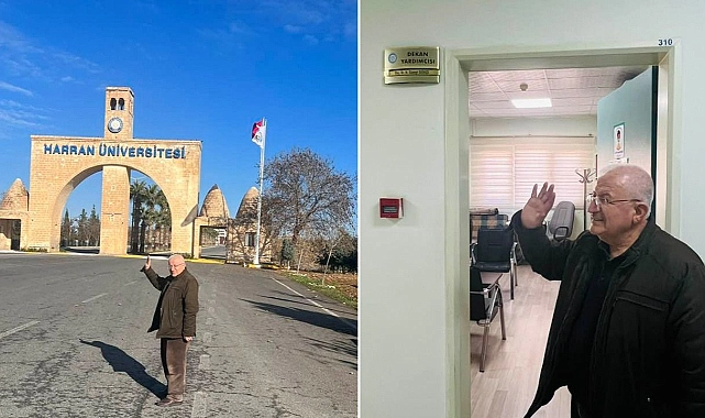 Sayısız öğrencisi oldu! Cüneyt Gökçe Şanlıurfa’ya veda etti!