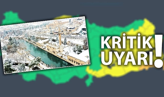 Tarih verildi: Şanlıurfa’ya kar geliyor!