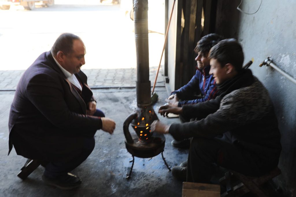 BAŞKAN EKİNCİ SANAYİ ESNAFINI ZİYARET ETTİ