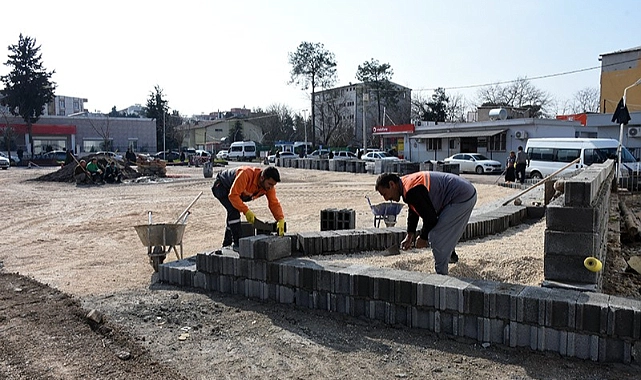 Hilvan Kent Meydanının Yapımına Başlandı