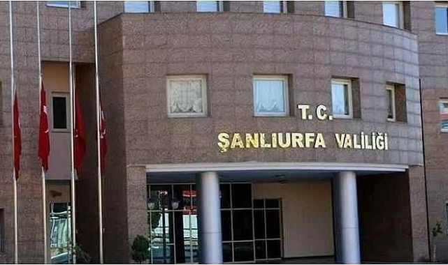 Valilik duyurdu: Şanlıurfa ‘da 7 günlük etkinlik yasağı