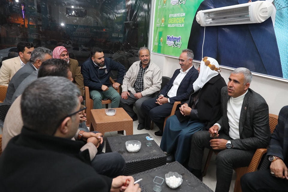 Başkan Mehmet Kuş, Eyyübiyelilerle Buluşmaya Devam Ediyor