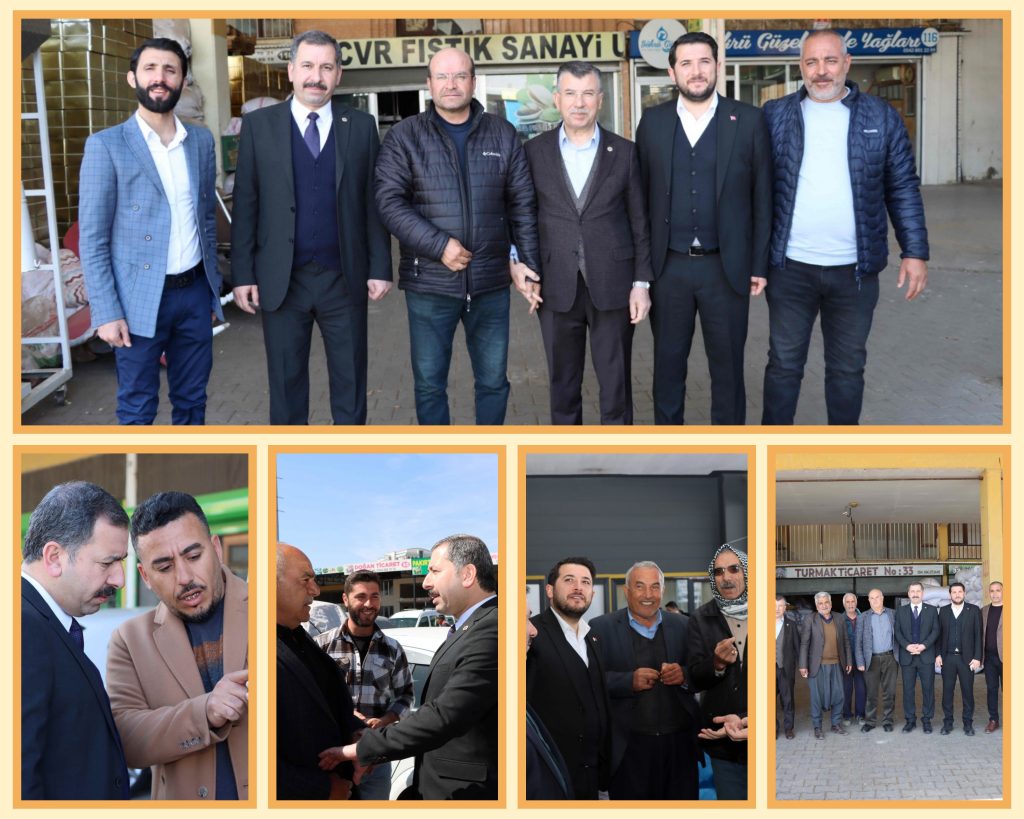 BAŞKAN BAYDİLLİ VE MİLLETVEKİLİ CEVHERİ ŞİRE PAZARI ESNAFI İLE BULUŞTU