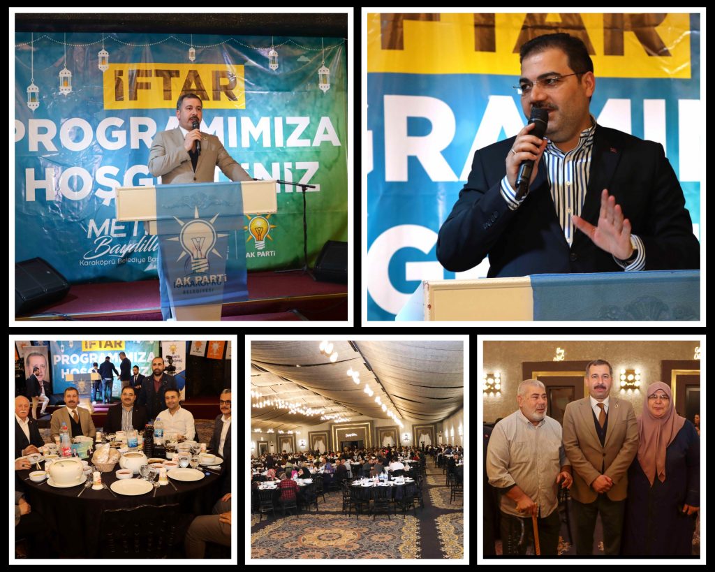 BAŞKAN BAYDİLLİ BERBERLER VE KUAFÖRLERLE İFTARDA BULUŞTU