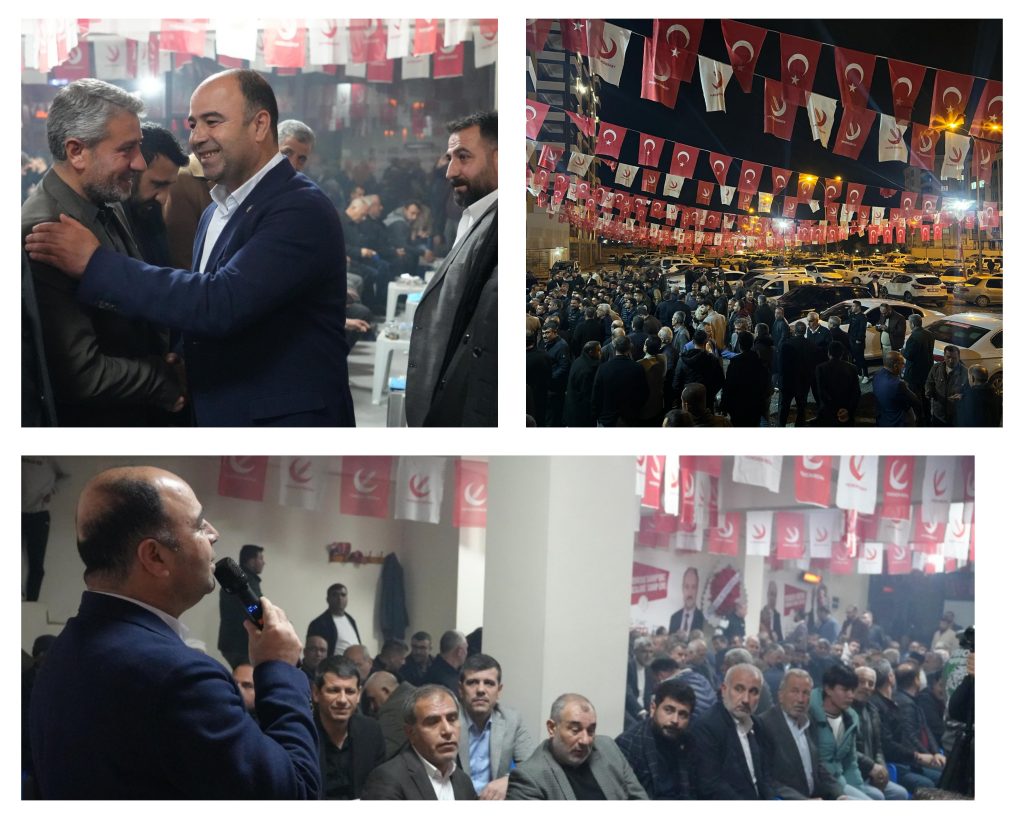 Binlerce kişi Nihat Çiftçi’nin seçim ofislerine akıyor