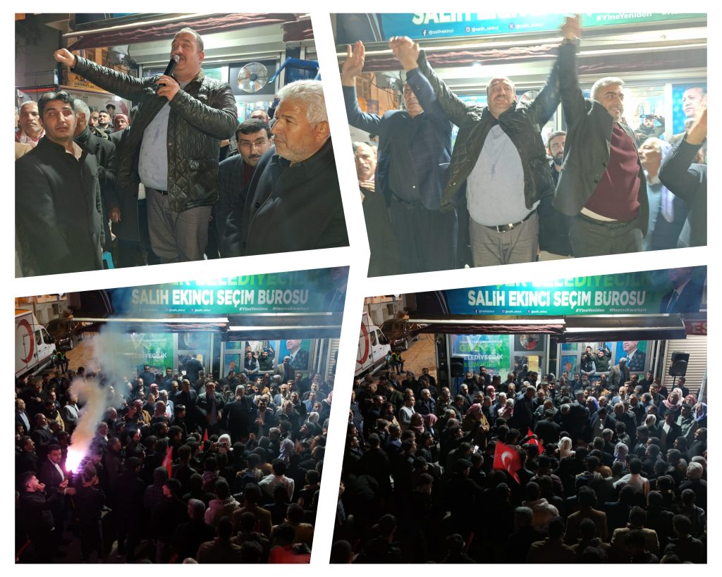 VİRANŞEHİR’DE AŞİRETLERDEN BAŞKAN EKİNCİ’YE TAM DESTEK