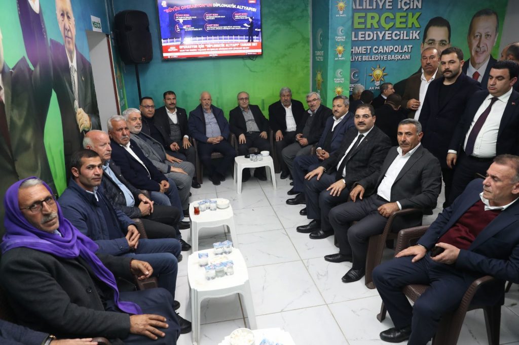 BAŞKAN CANPOLAT: AK PARTİMİZİN OY ÇİTASINI BİR ADIM DAHA YÜKSEĞE TAŞIYACAĞIZ