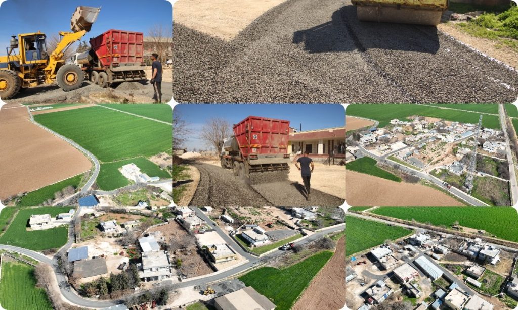 HARRAN’DA YOLLAR SİL BAŞTAN YENİLENİYOR