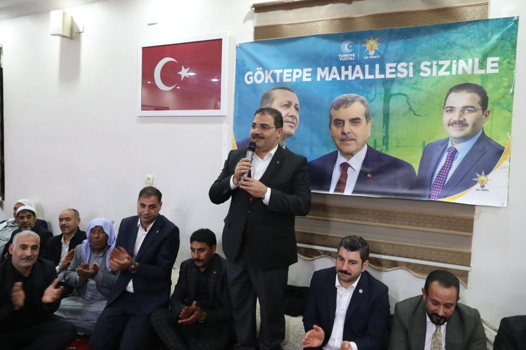 BAŞKAN CANPOLAT: BİZ HİZMET İLE GÖNÜLLERE GİRİYORUZ