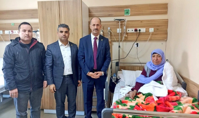 Başkan Yavuz Şehit Annesini Yalnız Bırakmadı