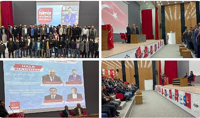 CHP Heyeti Akçakale’de Seçim Çalışmalarını Sürdürdü
